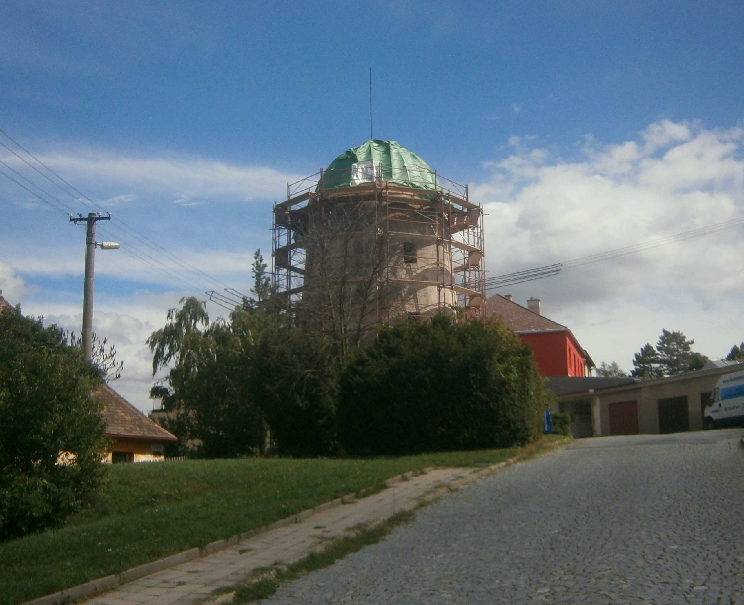 Oprava mlýn Třebíč - srpen 2017....